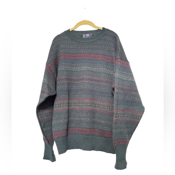 Vintage Kenneth Gordon worsted wool sweater L - Picture 1 of 4